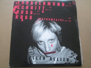 Ellen Allien - Erdbeermund  电子单曲  黑胶LP唱片
