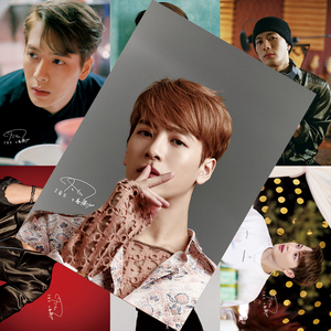 got7海报 2021全新王嘉尔段宜恩高清专辑签名海报写真壁纸墙贴