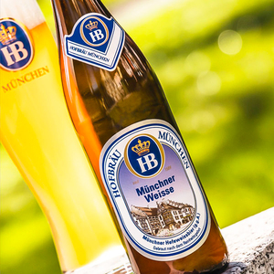 20瓶 hb德国进口慕尼黑皇家小麦白啤酒黑啤酒500ml 整