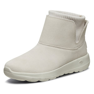 Skechers/斯凯奇舒乐步短靴冬季保暖新款袜套拼接防滑保暖女鞋166