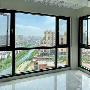 断桥铝合金系统门窗封阳台落地窗别墅窗户定制晾晒防护栏平开窗