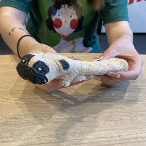 网红解压狗拍拍狗捏捏乐拉拉哈巴狗玩具沙皮狗减压发泄慢回弹神器