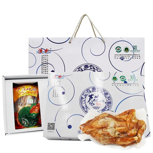 汶上芦花鸡汶水烧鸡礼盒五香扒鸡山东老字号山东汶上特产1kg双只