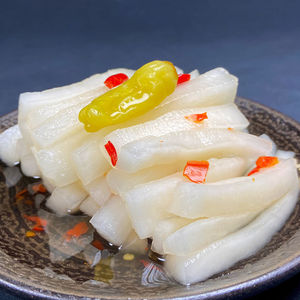 江西特产自制酸辣泡椒萝卜开胃小吃小菜腌酸萝卜脆辣爽口下饭菜