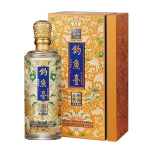 钓鱼台 珍品壹号 液体黄金 53度酱香白酒 500ml 礼盒装 珍品一号