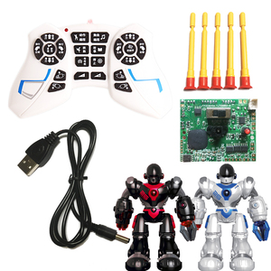 遥控机器人盈佳新威尔7088电动玩具遥控器充电电池 USB充电线子弹