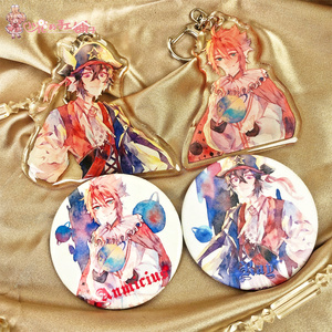 小花的手工铺子凹凸同人动漫周边徽章吧唧安迷修雷狮雷安安雷挂件