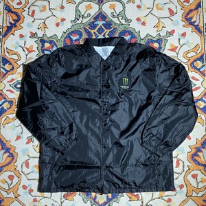 外贸原单街舞bboy滑板hiphop魔爪monster宽松教练夹克风衣外套