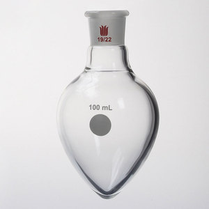 欣维尔梨形烧瓶鸡心烧瓶厚壁展示瓶高硼硅25ml/50ml/100ml
