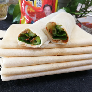 东北大煎饼大米面煎饼 手工杂粮微甜软煎饼早餐零食3斤包邮送辣酱