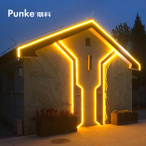 太阳能灯灯管光带屋顶装饰灯楼顶景观灯阳台天台露台灯花园地灯带