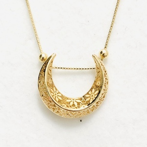 k18 italy 项坠/吊坠/项链 3.4gg