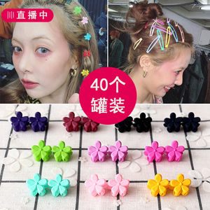 泫雅发夹女糖果色韩国网红边夹少女金泫雅风同款发卡头饰夹子发卡