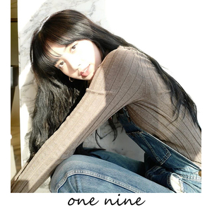 lisa同款卡其色甜美温柔慵懒风毛衣女内搭打底针织衫秋季新款女