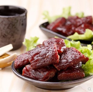 包邮 母亲牛肉棒208g/盒 牛肉干牛肉粒经典原味铁盒礼盒装送礼