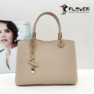 plover/啄木鸟女包专柜正品2021新款时尚气质jy7500195简约手提包