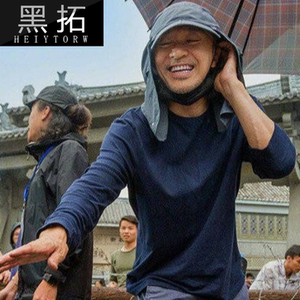 新喜剧之王周星驰同款帽子春夏男女夏天遮阳帽钓鱼帽