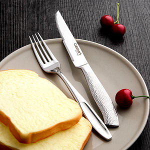 出口餐具cuisinart/sola 18/10不锈钢西餐餐具刀叉牛排刀叉2件套