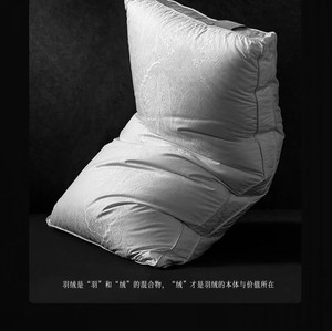 寐MINE95%白鹅绒提花面料蓬松柔软枕芯枕头专柜正品23新款 格蕾丝