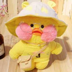 网红玻尿酸鸭小黄鸭子ins公仔毛绒玩具玩偶生日酷乐潮玩礼物娃娃