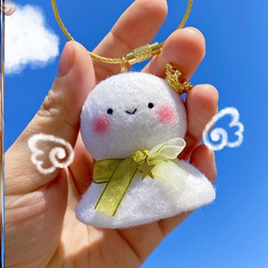 晴天娃娃diy材料手工针扎钩织勾线编织材料包钥匙扣自制好运毛线