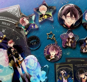 预定 diabolik lovers 魔鬼恋人 十二星座 挂件/亚克力卡/摆件
