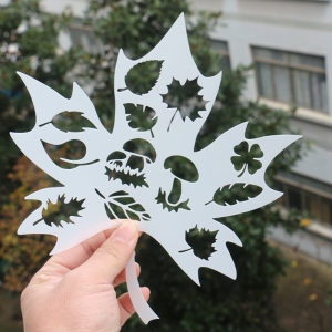 镂空绘画模板diy相册配件工具幼儿园成长手册装饰材料手抄报绘画