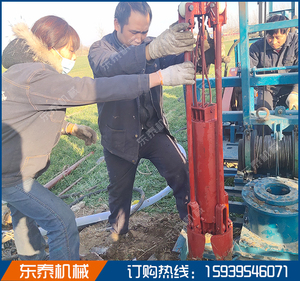 简易式淘井打捞机境内水泵砖头石头打捞器圆钢实心打捞抓锥