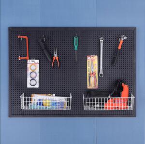洞洞板挂墙展示架五金属工具挂板超市挂钩墙面收纳置物架人气货架