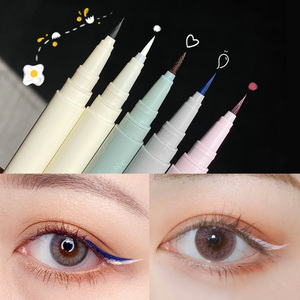 mac/魅可官方旗舰店白色眼线笔不晕染防水持久新手初学者细头极细