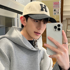 帽子男春秋潮鸭舌帽ins潮流棒球帽男士男生太阳帽新款女遮阳夏季