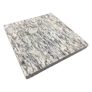 波浪纹灰白色海浪花大理石地铺天然石材家装庭院 防滑 支持定制