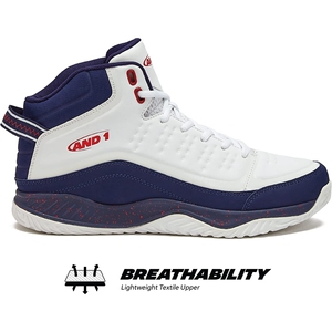 代购正品and1 pulse 2.0室内外高性能轻便透气支撑男子中帮篮球鞋