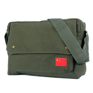 老式邮差包斜挎包军包雷锋包工作包男工地用帆布解放包老革命背包