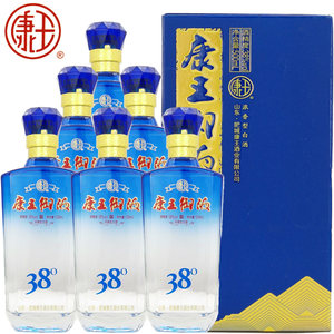 康王御液白酒肥城美酒纯粮酿造38%浓香型白酒500mlx1【新品上市】