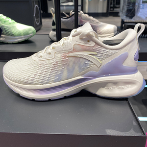 安踏女创跑鞋2.0大数据专业flashedge闪能缓震网运动鞋122215586