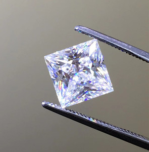 莫桑钻裸石美国耳钉