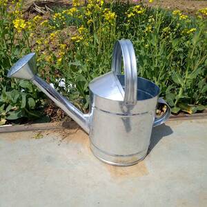 园艺工具加厚不锈镀锌白铁皮壶洒水壶浇花壶浇菜壶花园浇水3人付款24