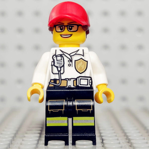 lego 乐高 city城市人仔 cty970 消防女探长 60126 60125