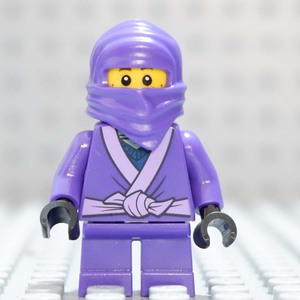 lego乐高幻影忍者人仔njo263尼尔森独占紫色忍者70589