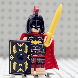 lego 乐高 超英人仔  5004930 堡垒武士蝙蝠侠  带盾牌武器