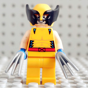 lego 乐高 超级英雄人仔 sh805 金刚狼 wolverine 76202 独占人仔