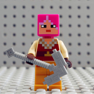 lego 乐高 我的世界忍者 min092 猎人 武器 21168 诡异森林独占