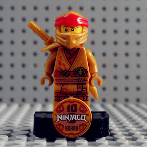 lego 乐高 幻影忍者人仔 njo650  十周年纪念 黄金凯 71736