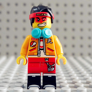 lego 乐高 悟空小侠人仔 mk021 齐小天 猴子面孔 80012
