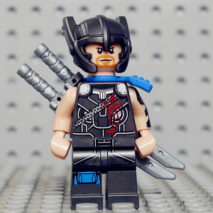 lego 乐高 超级英雄人仔 sh412 双刀雷神 出自76088