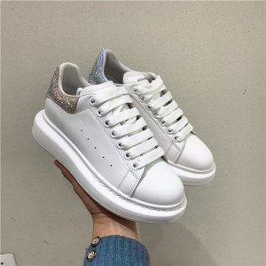 v元素真皮小白鞋女2021春季新款女鞋网红百搭松糕厚底休闲板鞋女