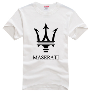 三叉戟t恤粪叉汽车标志上衣服装短袖拉蒂韩版男女4s店员工装夏装