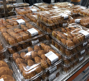 上海costco代购开市客好市多每日现烤玛德琳蛋糕 20个/盒