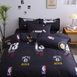 个性NBA篮球主题单件被套150X200X230CM学生公寓被罩送床单和枕套